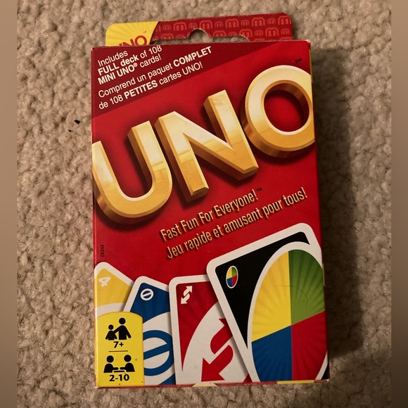 UNO Card Game, Family Game, 7+, NIB - Picture 2 of 3